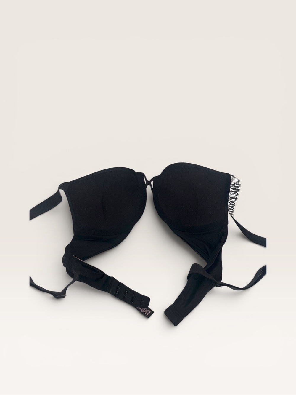 Victoria’s Secret Black Rhinestone Bombshell Bra - Picture 3 of 5